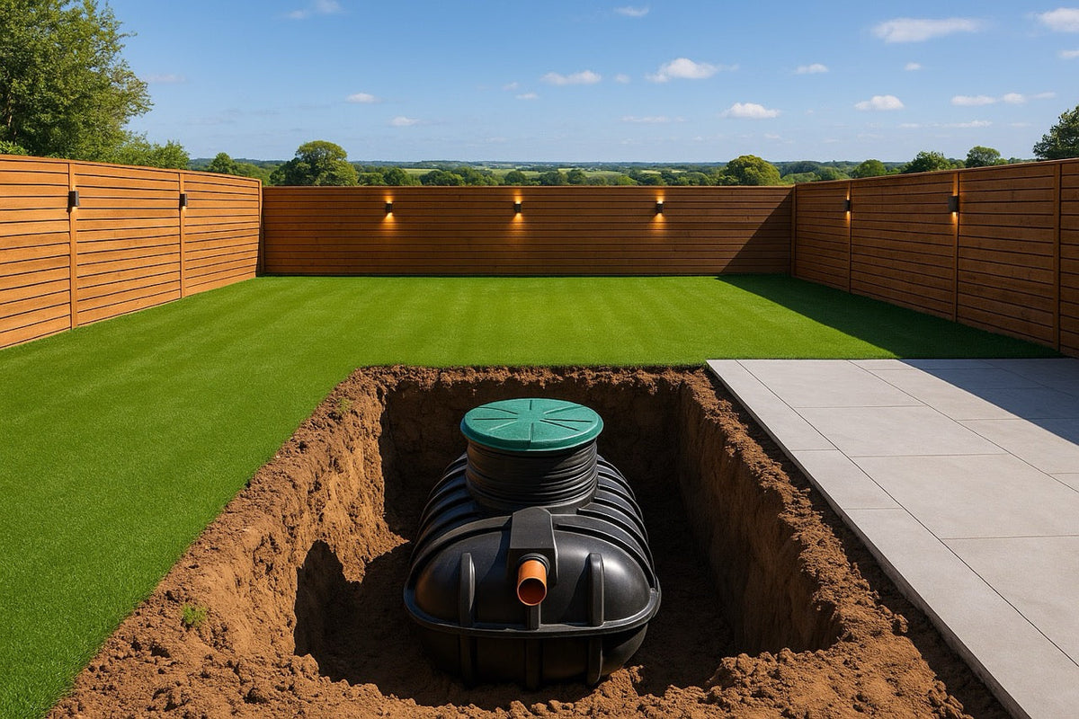 Shallow Digging Ground-Ease 4400 Shallow-Dig Septic Tank (14 Person) – Simply Tanks