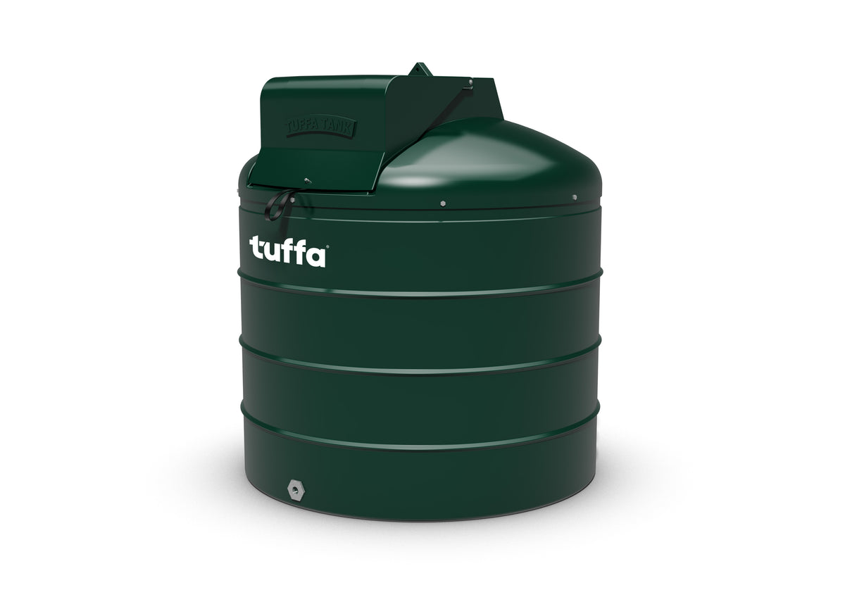 1400 Litre Plastic Bunded Oil Tank - Tuffa Tanks 1400VB