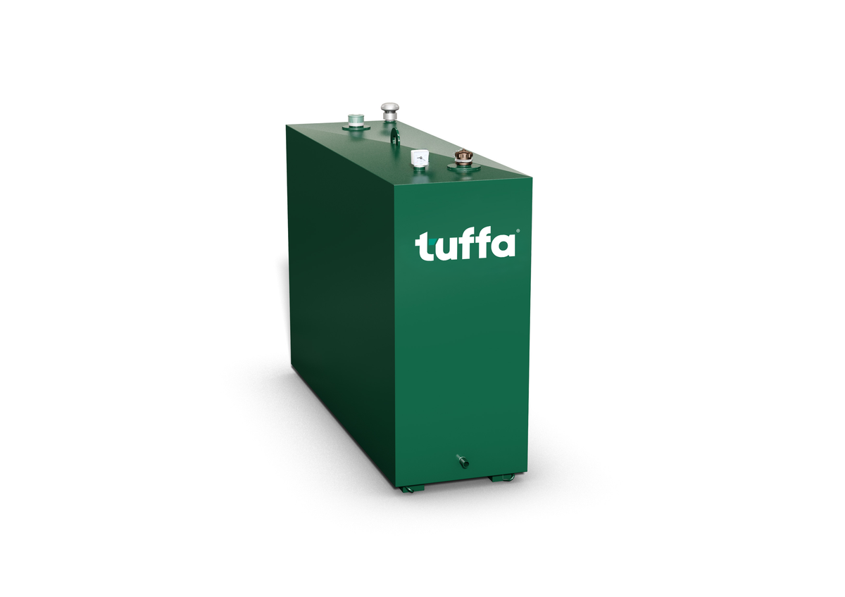1000 Litre Slimline Steel Bunded Oil Tank - Tuffa 1000SB