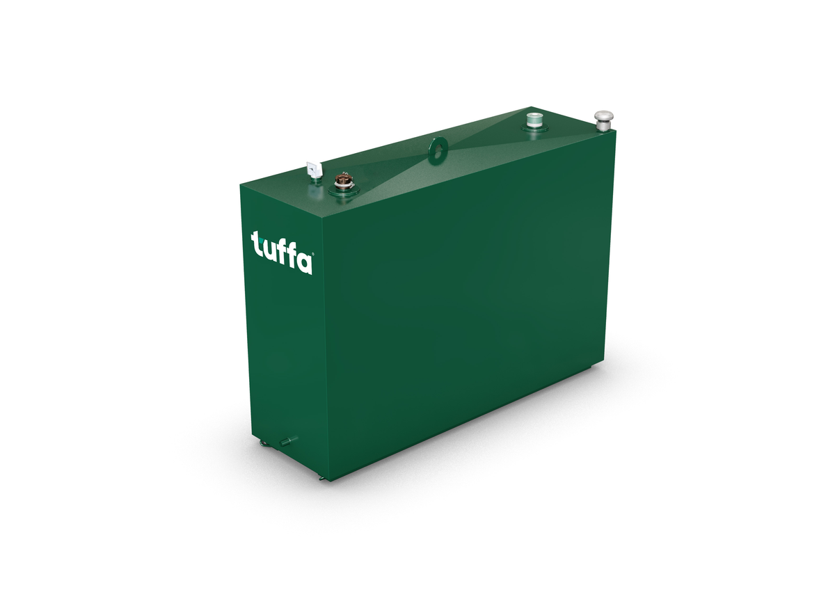 1000 Litre Slimline Steel Bunded Oil Tank - Tuffa 1000SB