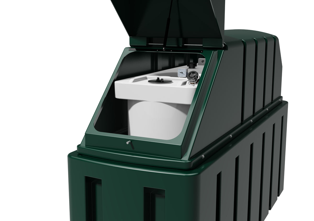 1350 Litre Plastic Bunded Oil Tank - Tuffa Tanks 1350SLB
