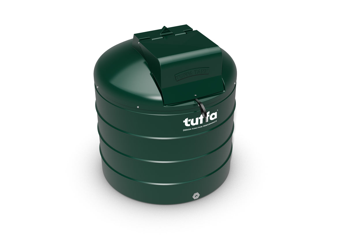 1400 Litre Plastic Bunded Oil Tank - Tuffa Tanks 1400VB